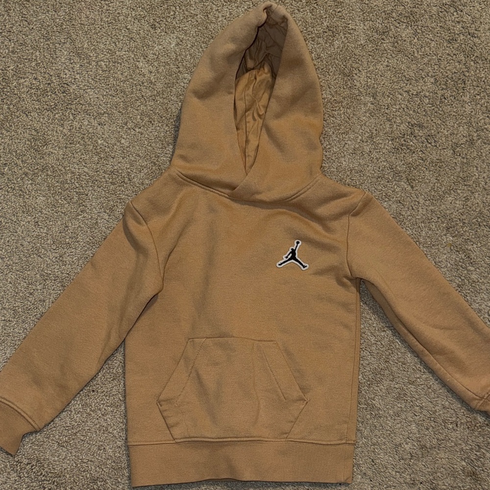 Kids Tan Jordan Hoodie